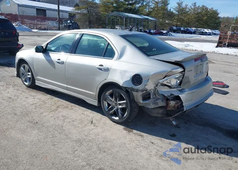 2010 Ford Fusion Sport из США, поврежденный, VIN 3FAHP0KC5AR184879